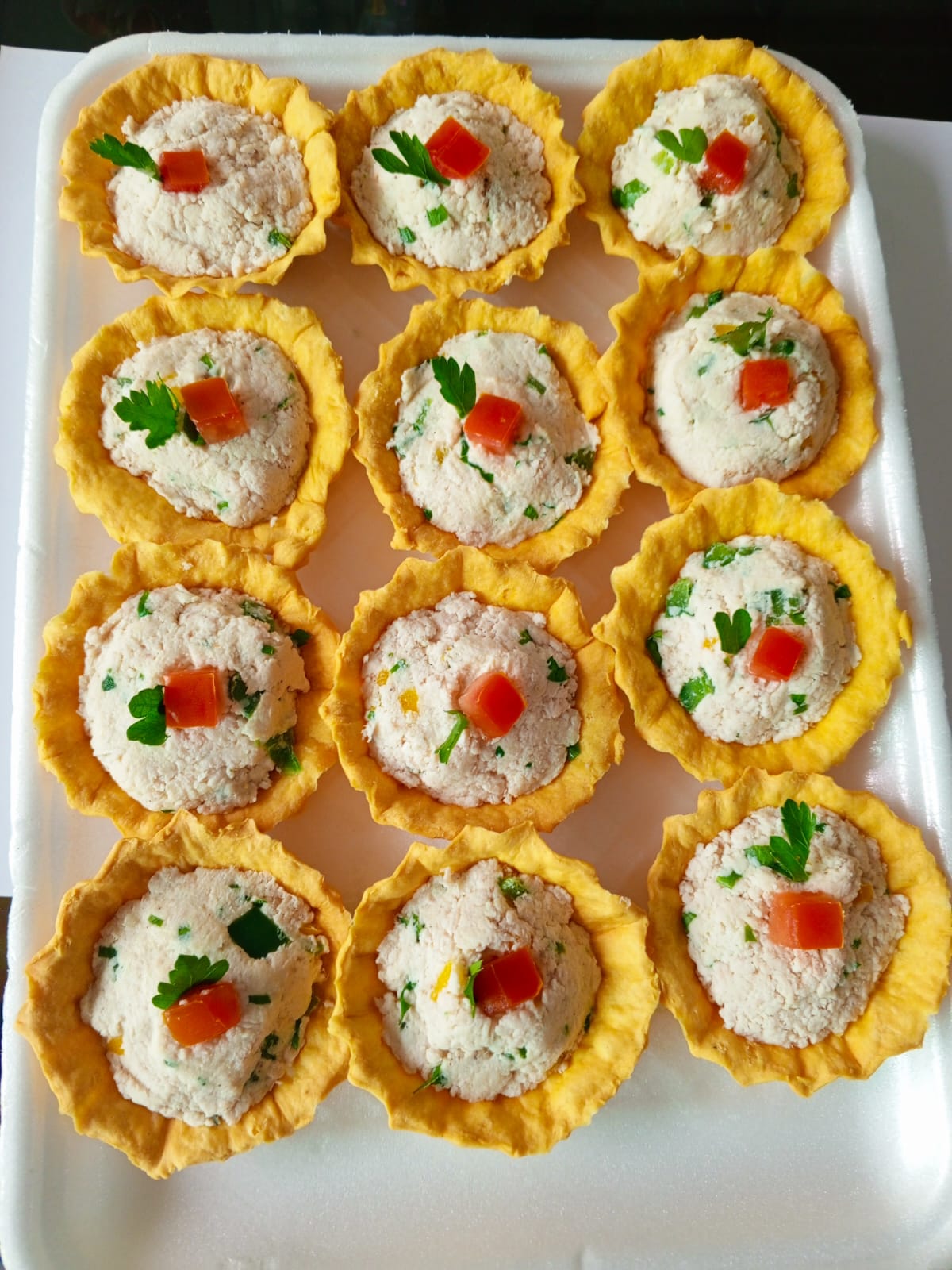 Bocaditos para eventos